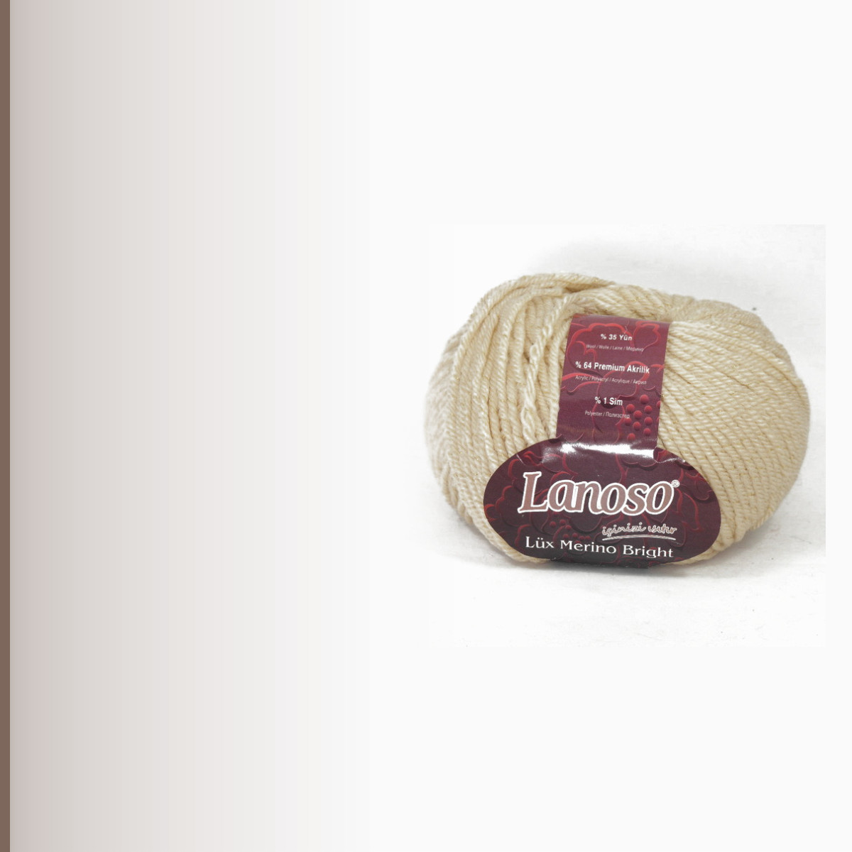 Lux merino bright, кремовый
