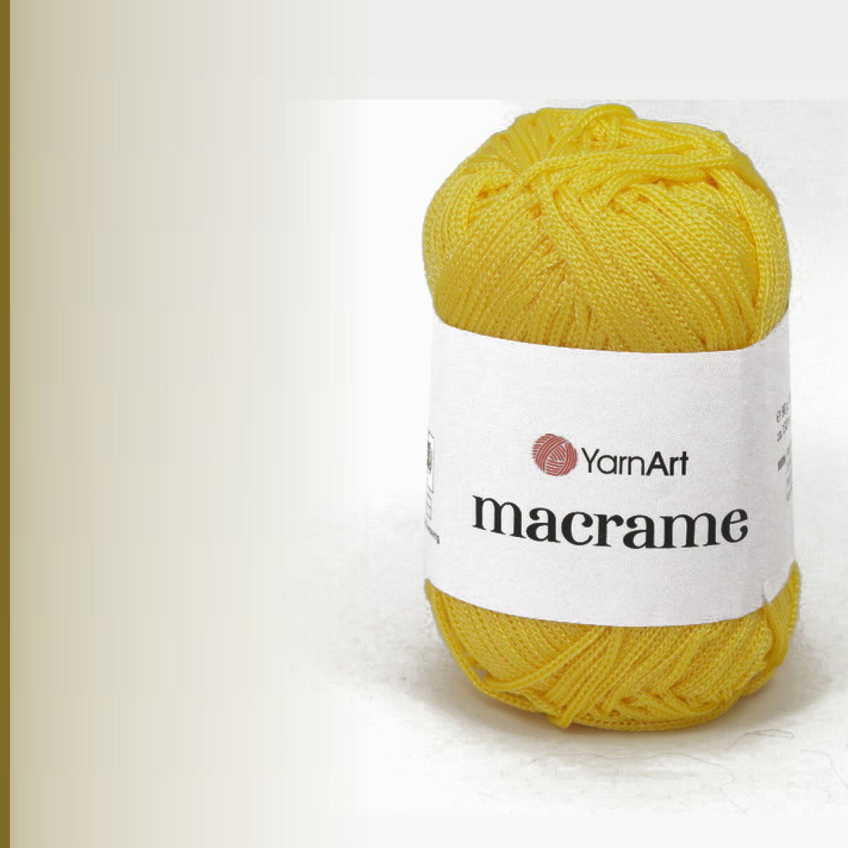 Macrame, светлая канарейка