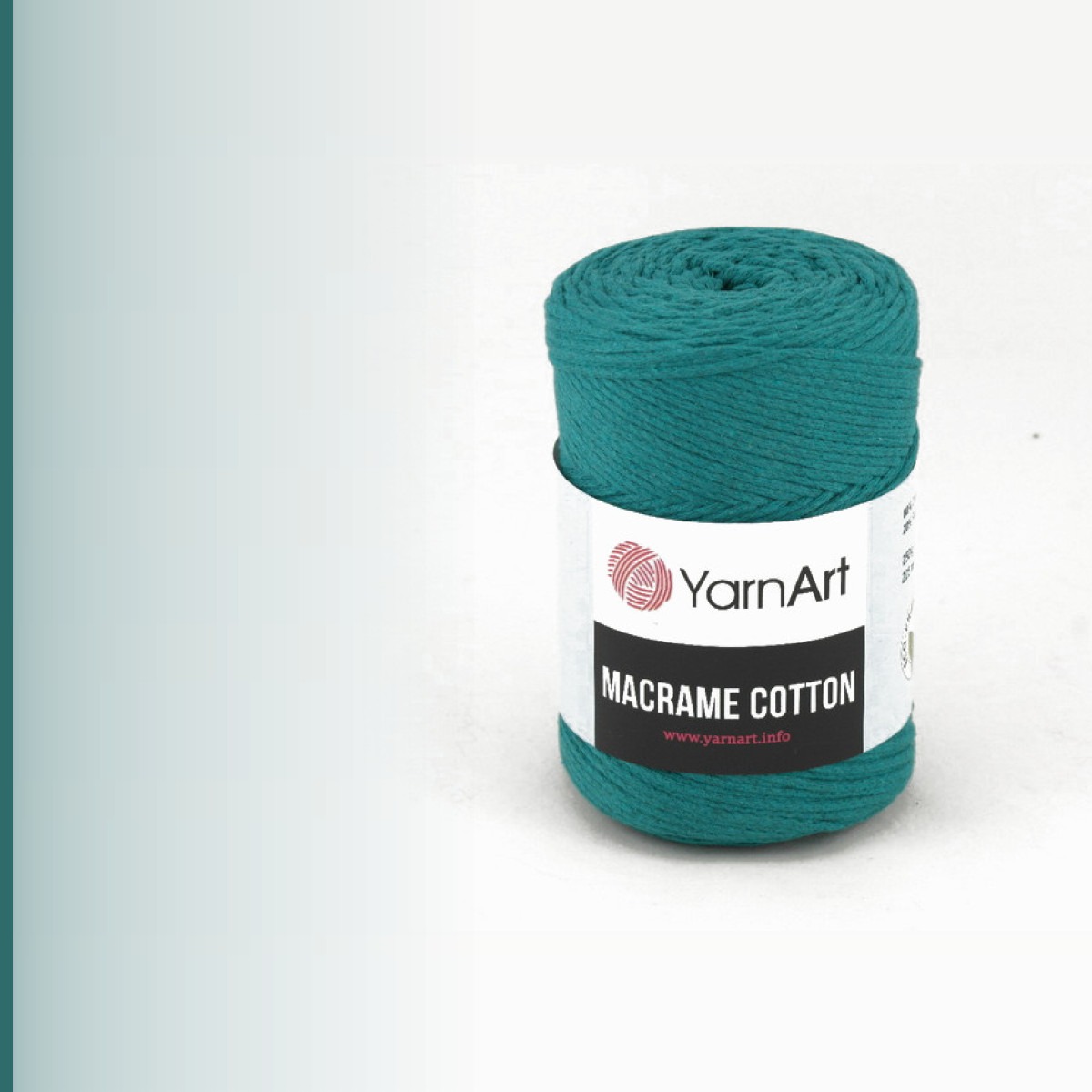 Macrame Cotton, светло-изумрудный