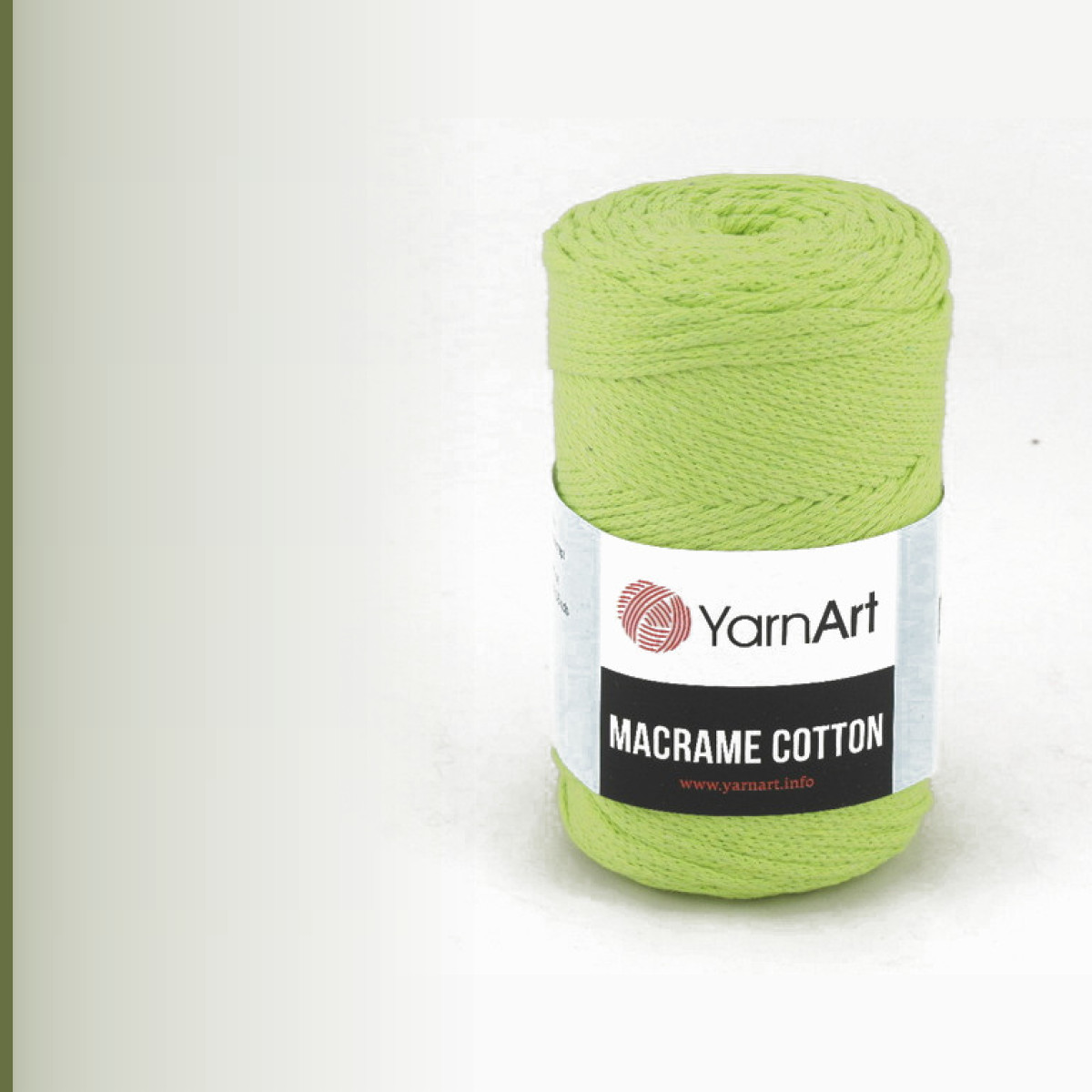 Macrame Cotton, яркий лайм