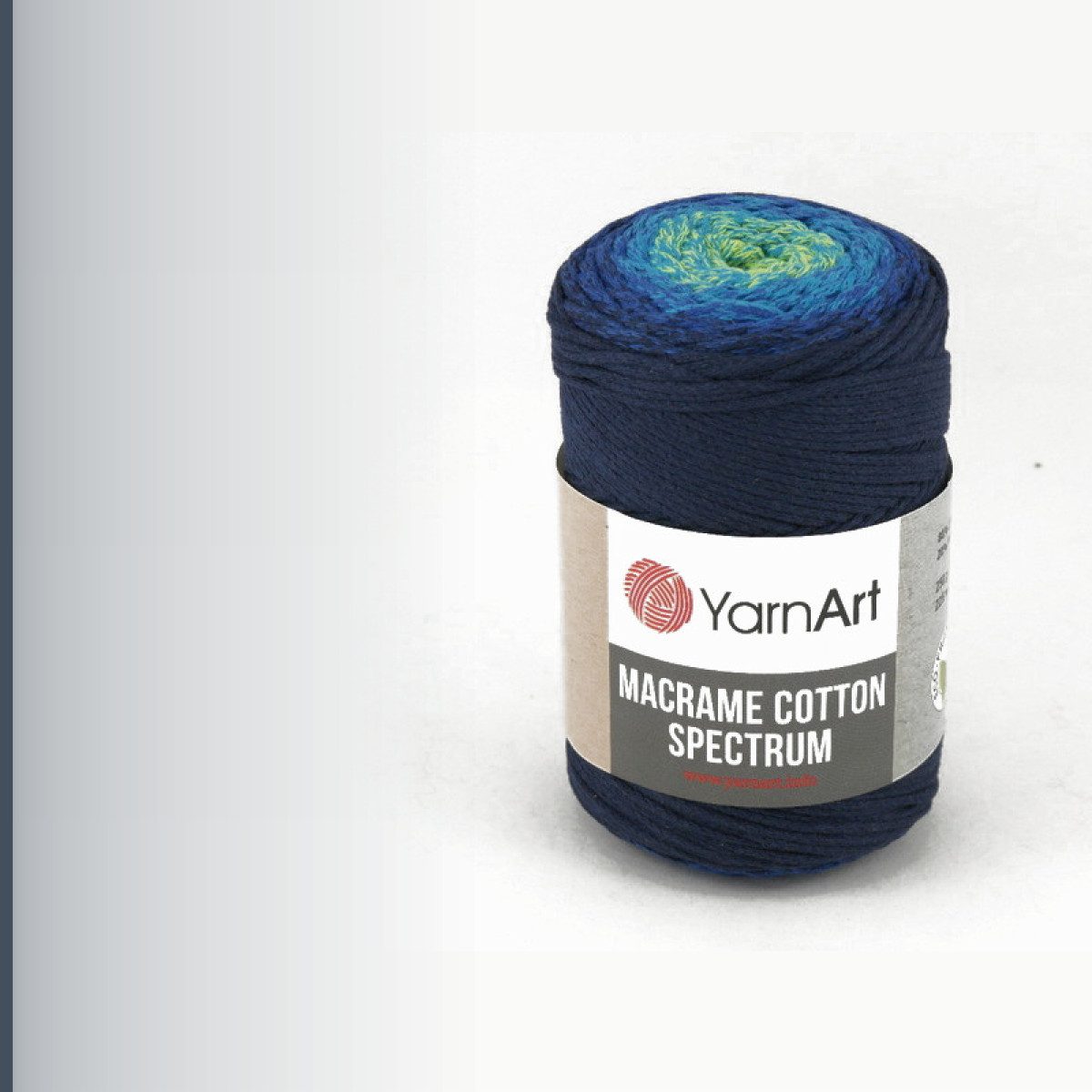 Macrame cotton spectrum, мультиколор 1323