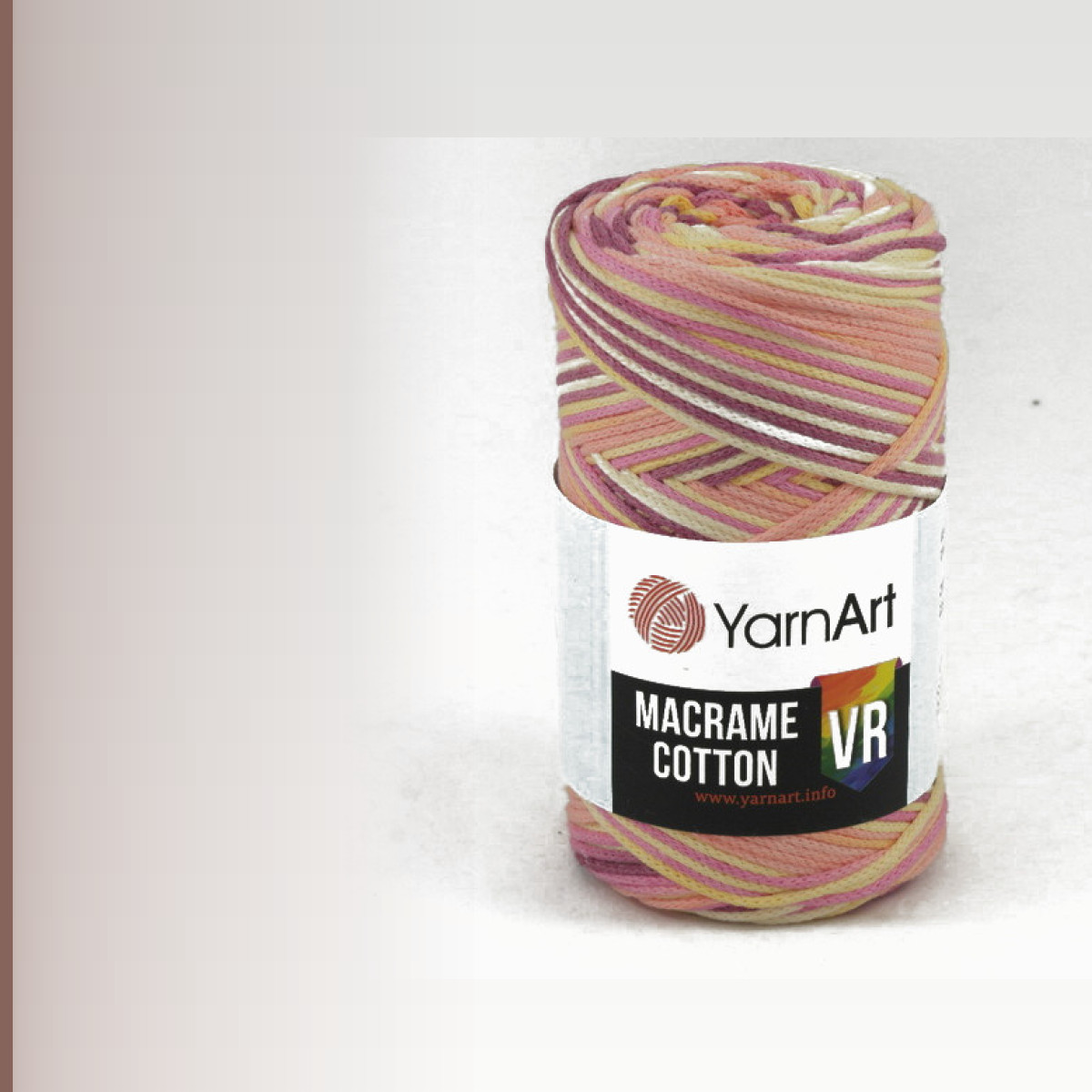 Macrame Cotton VR, мультиколор 912