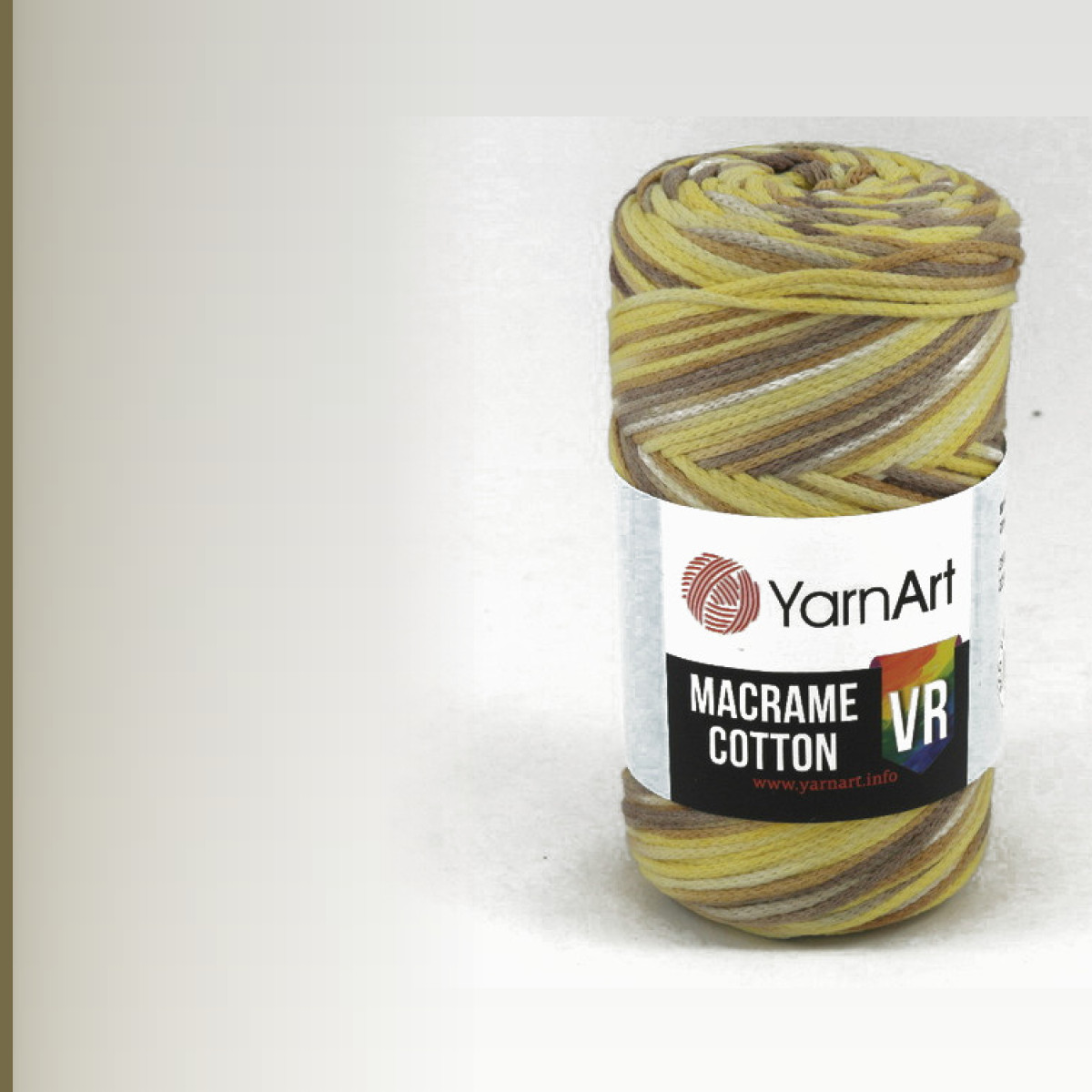 Macrame Cotton VR, мультиколор 914