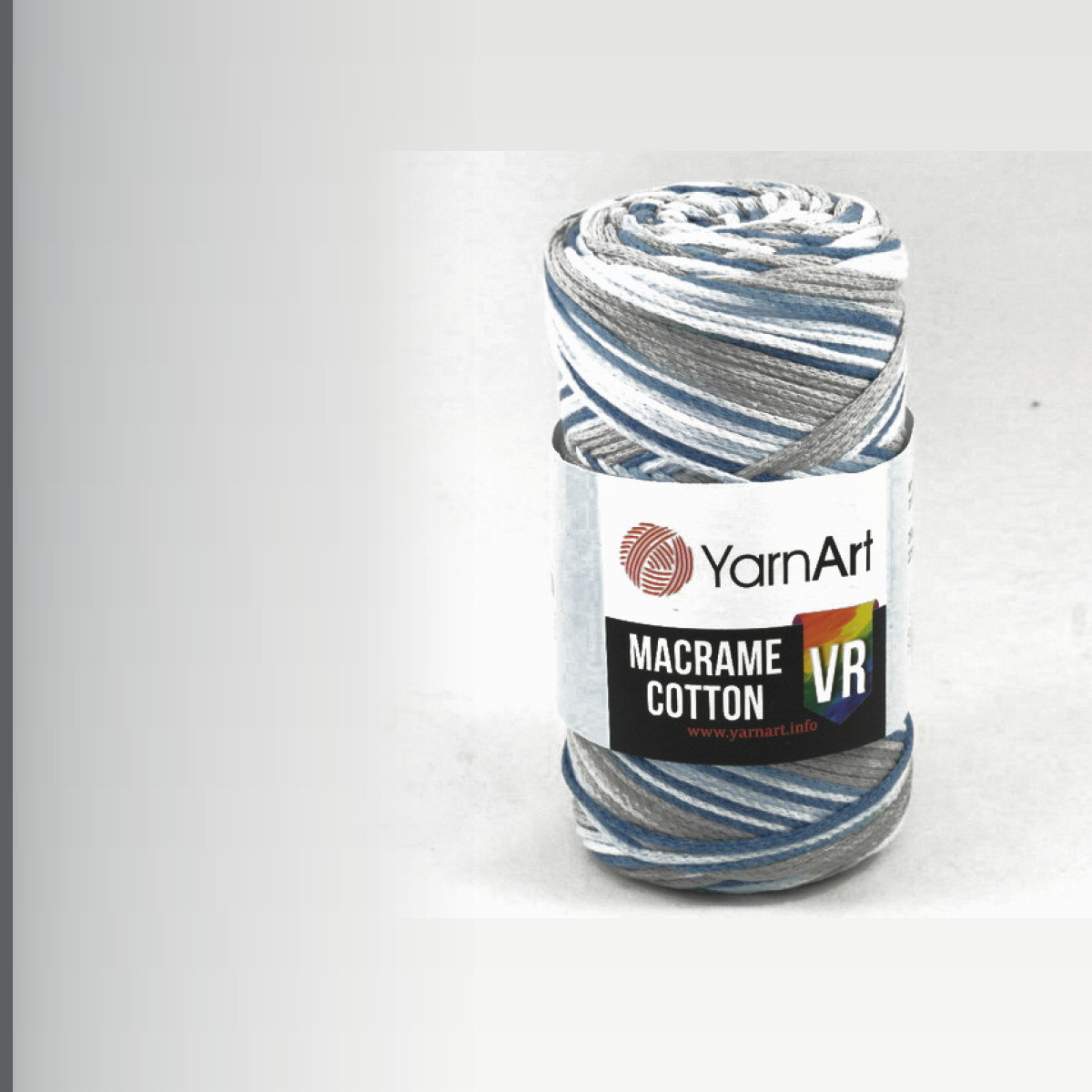 Macrame Cotton VR, мультиколор 916