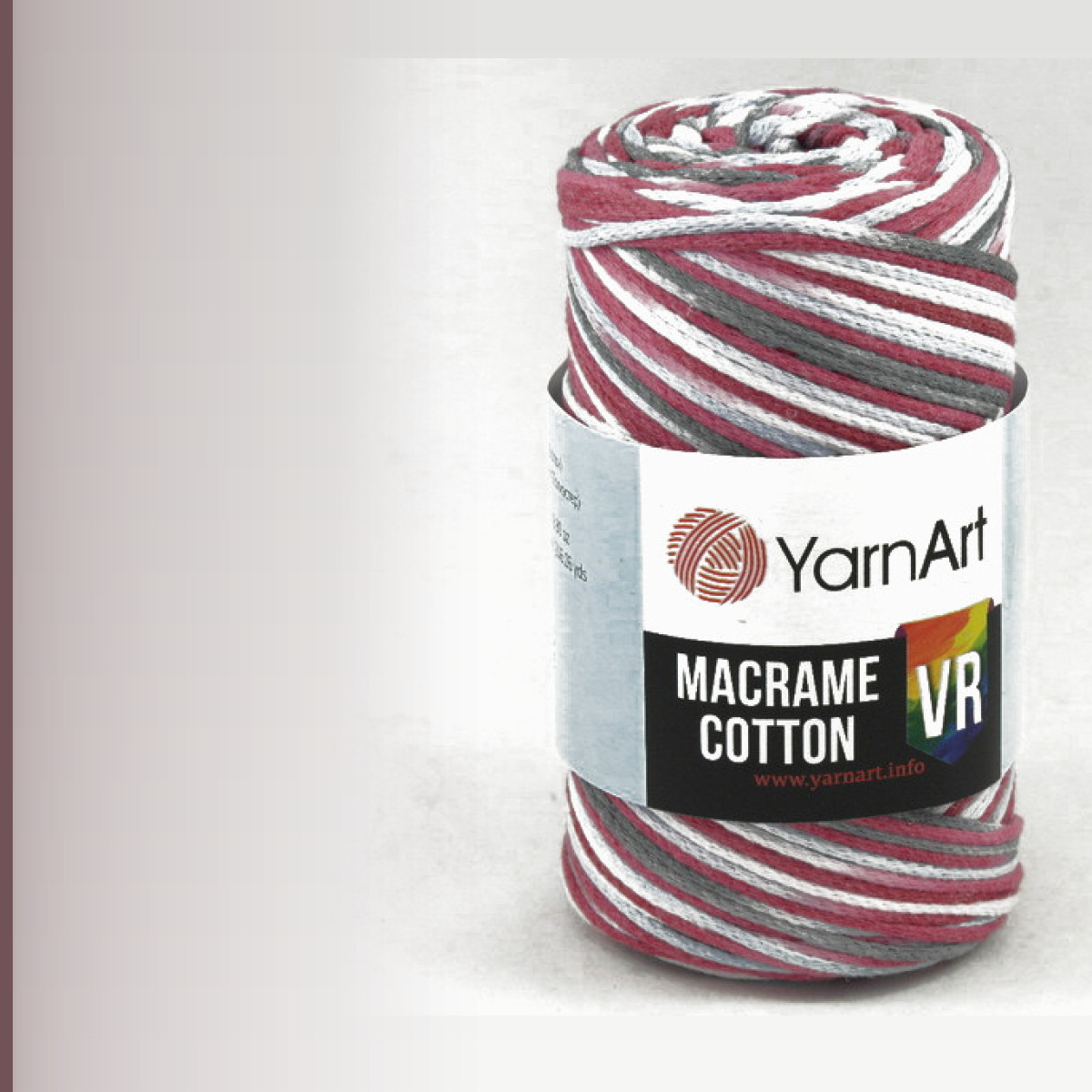 Macrame Cotton VR, мультиколор 917