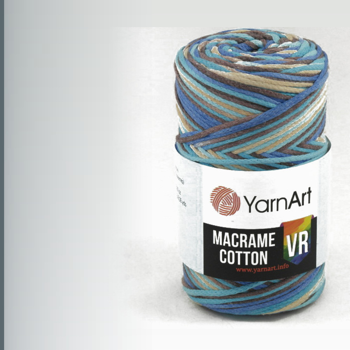 Macrame Cotton VR, мультиколор 921