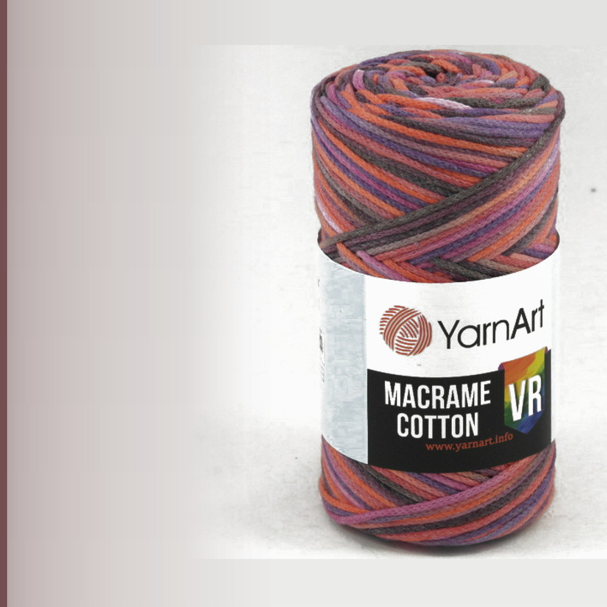 Macrame Cotton VR, мультиколор 922