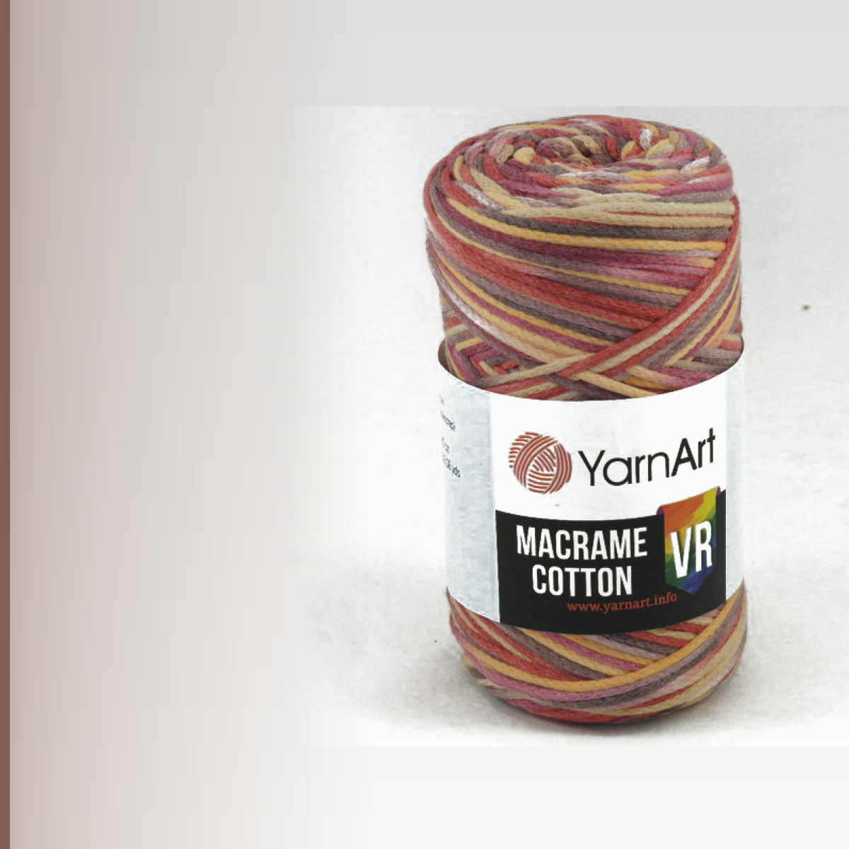 Macrame Cotton VR, мультиколор 923