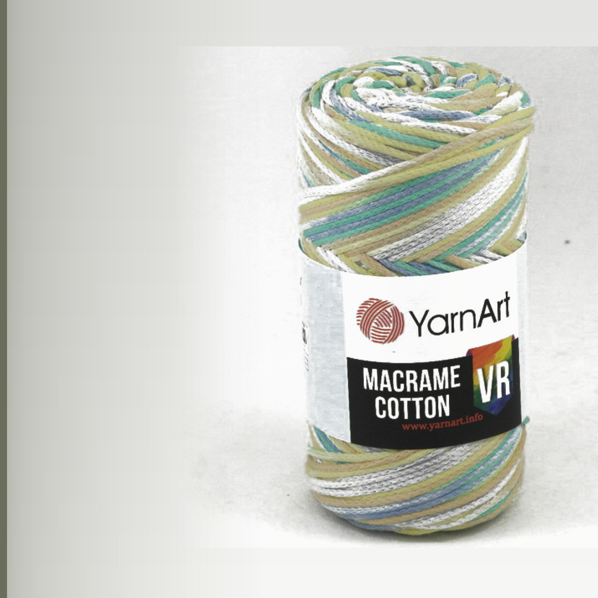 Macrame Cotton VR, мультиколор 924