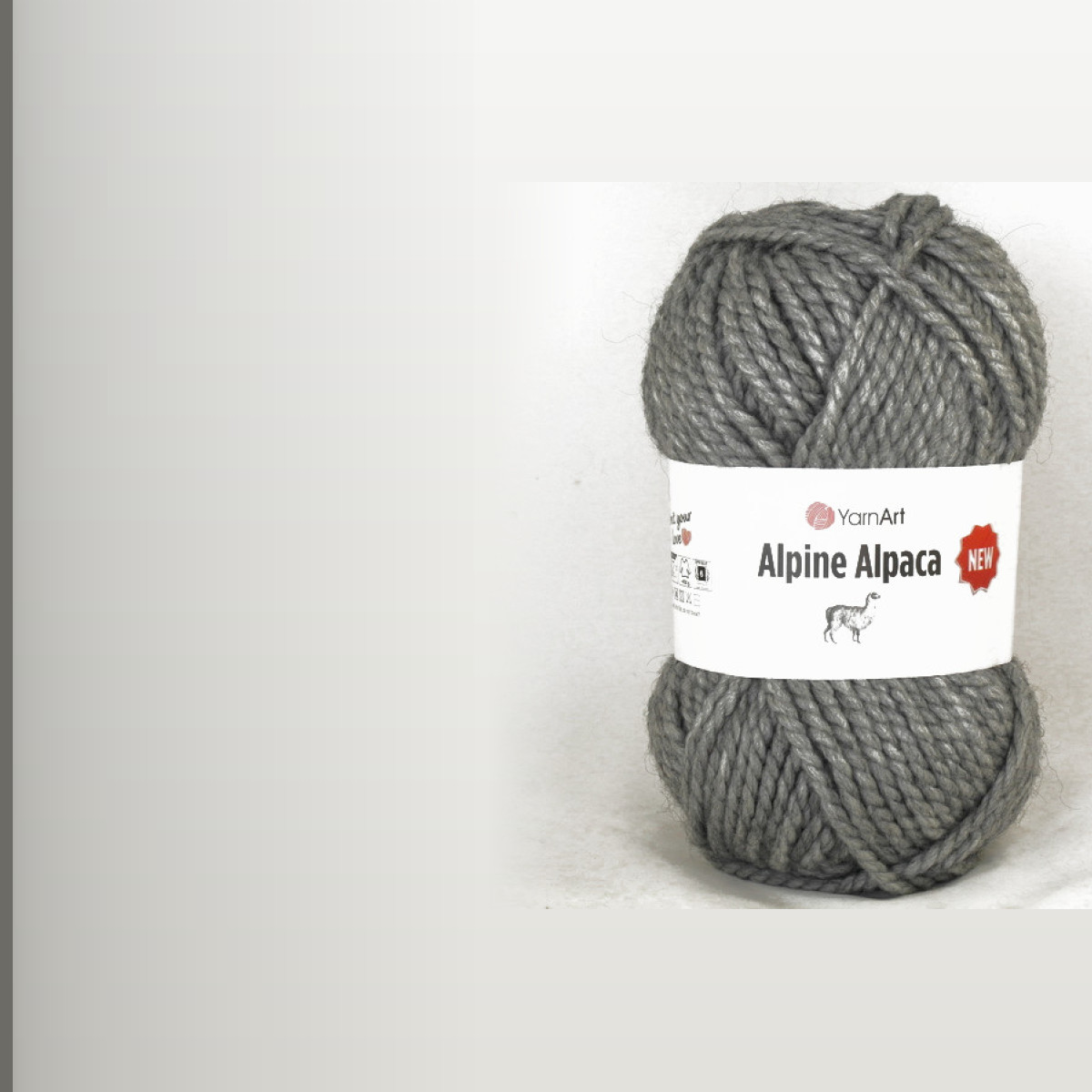 Alpine Alpaca New, серый меланж