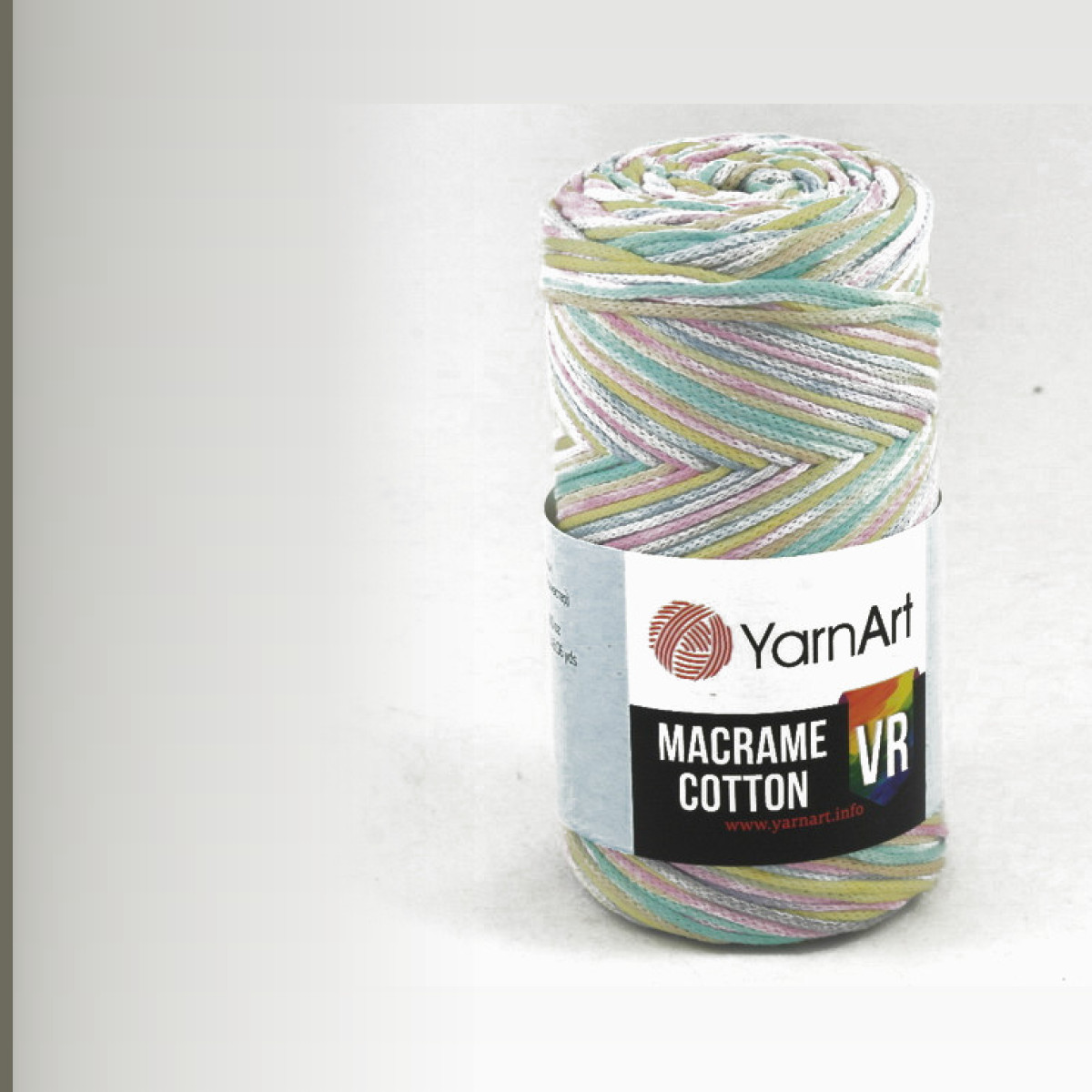 Macrame Cotton VR, мультиколор 929