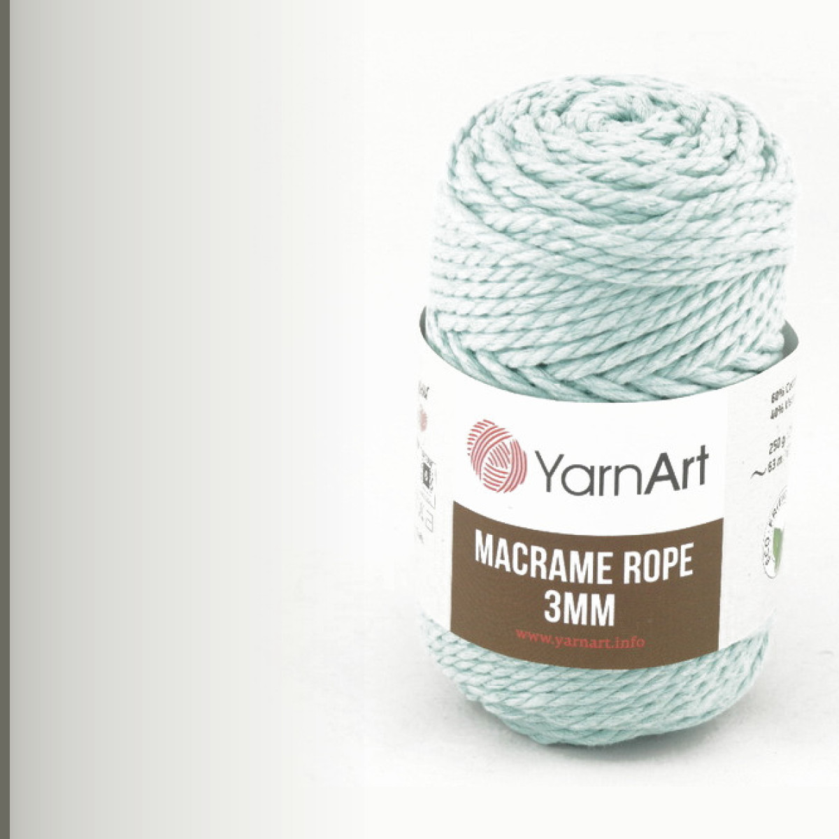 Macrame rope 3 мм, водолей