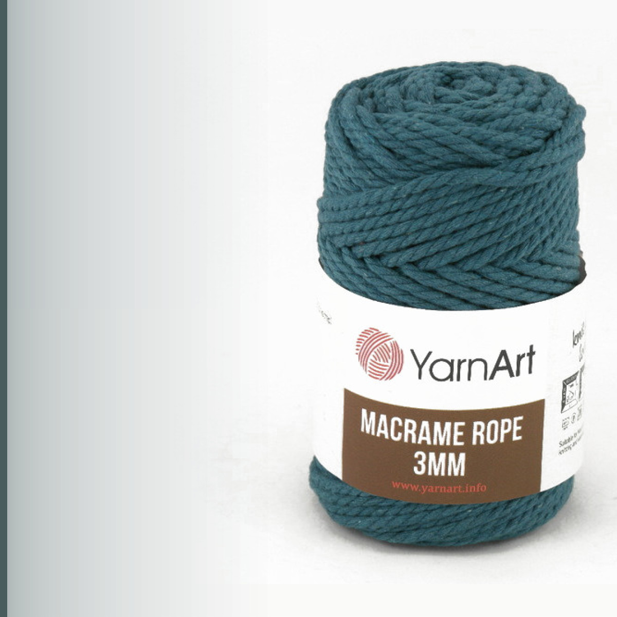Macrame rope 3 мм, нептун