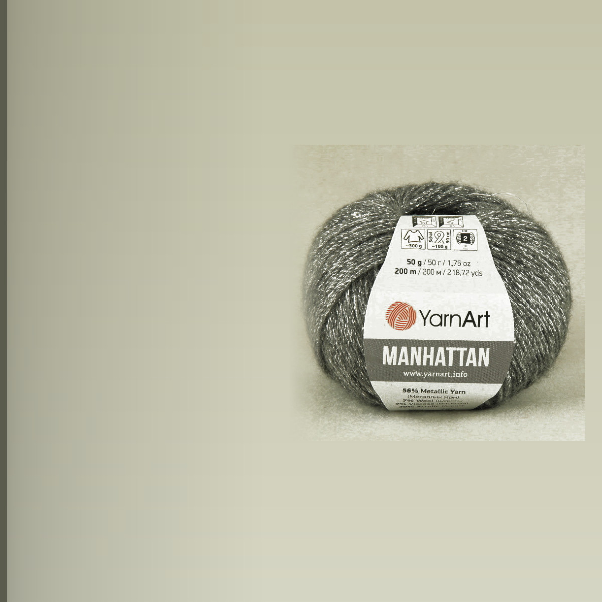 Manhattan, серый с серебром