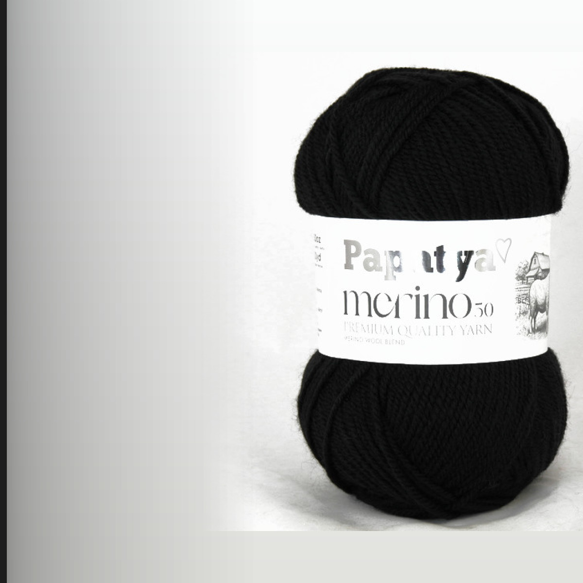 MERINO 50, чёрный