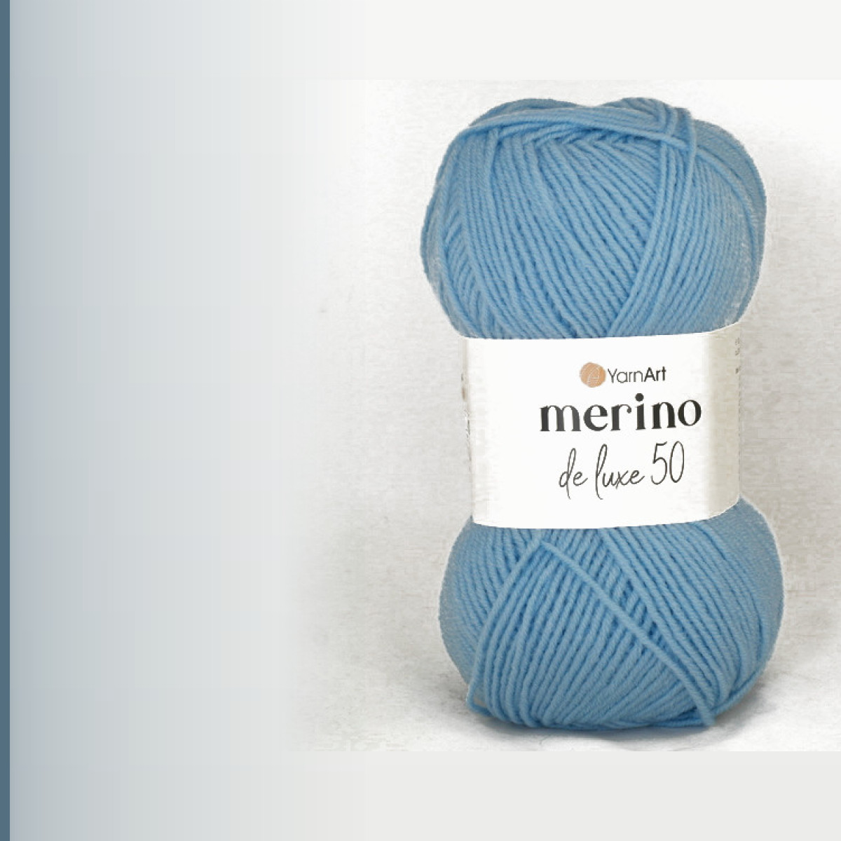 Merino de luxe 50, светло-голубой