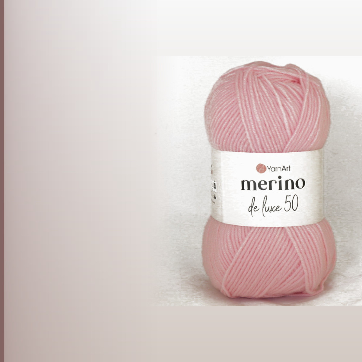 Merino de luxe 50, светло-розовый