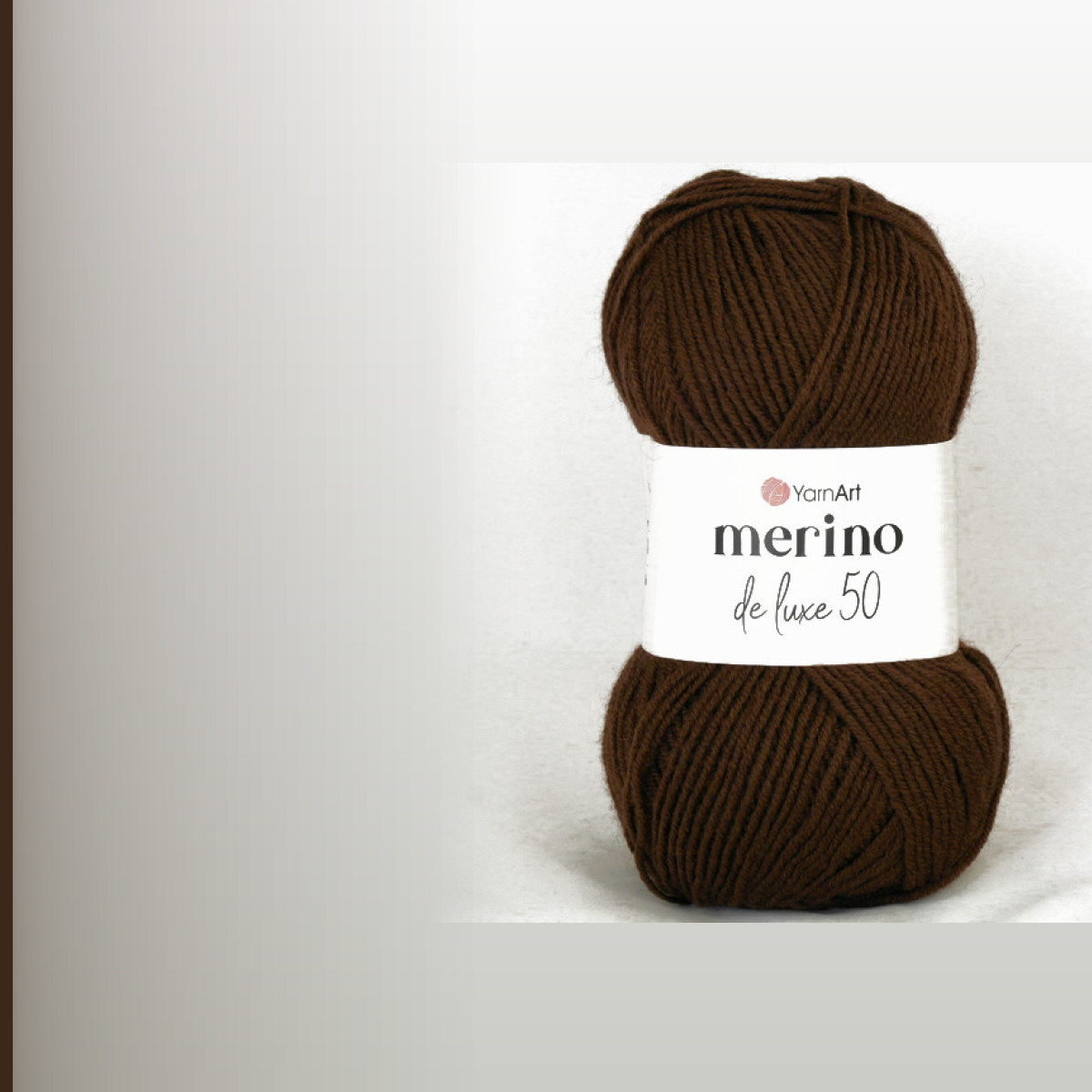 Merino de luxe 50, коричневый