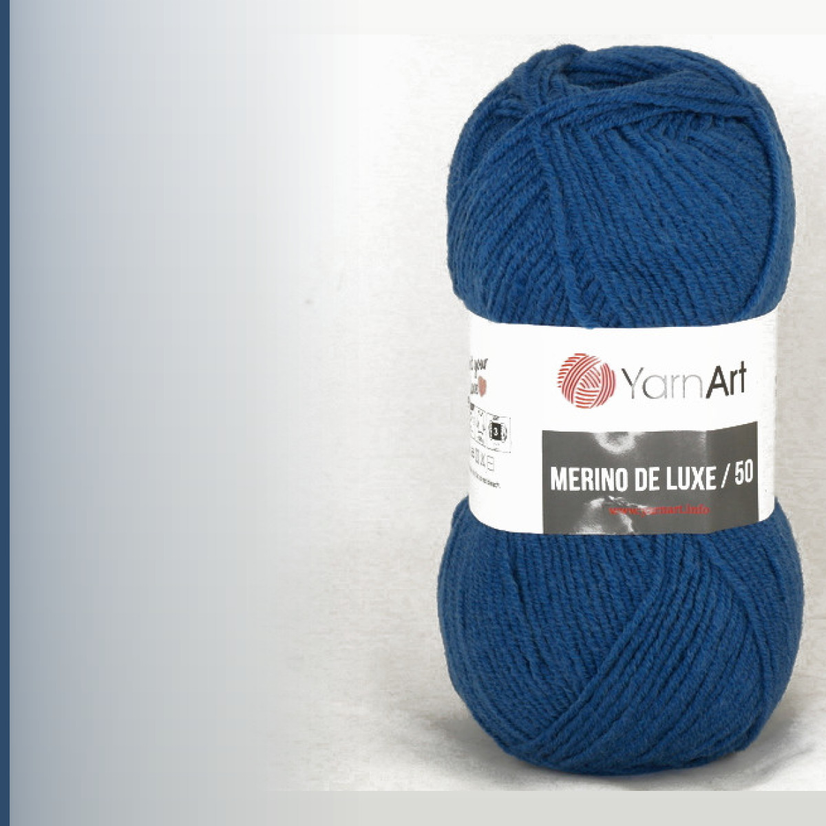 Merino de luxe 50, джинсовый