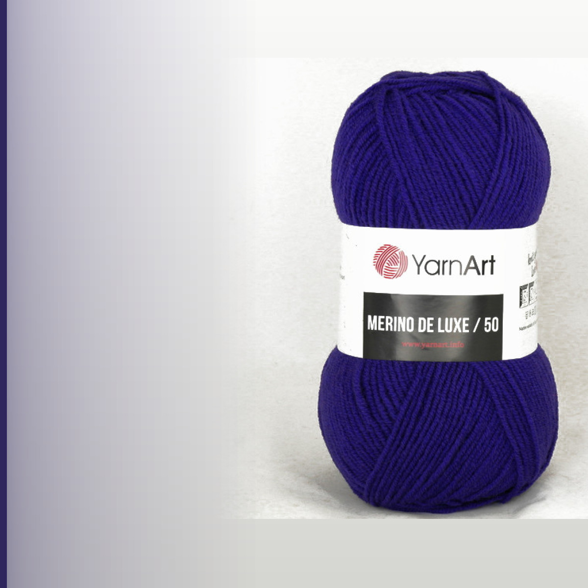 Merino de luxe 50, фиолетовый