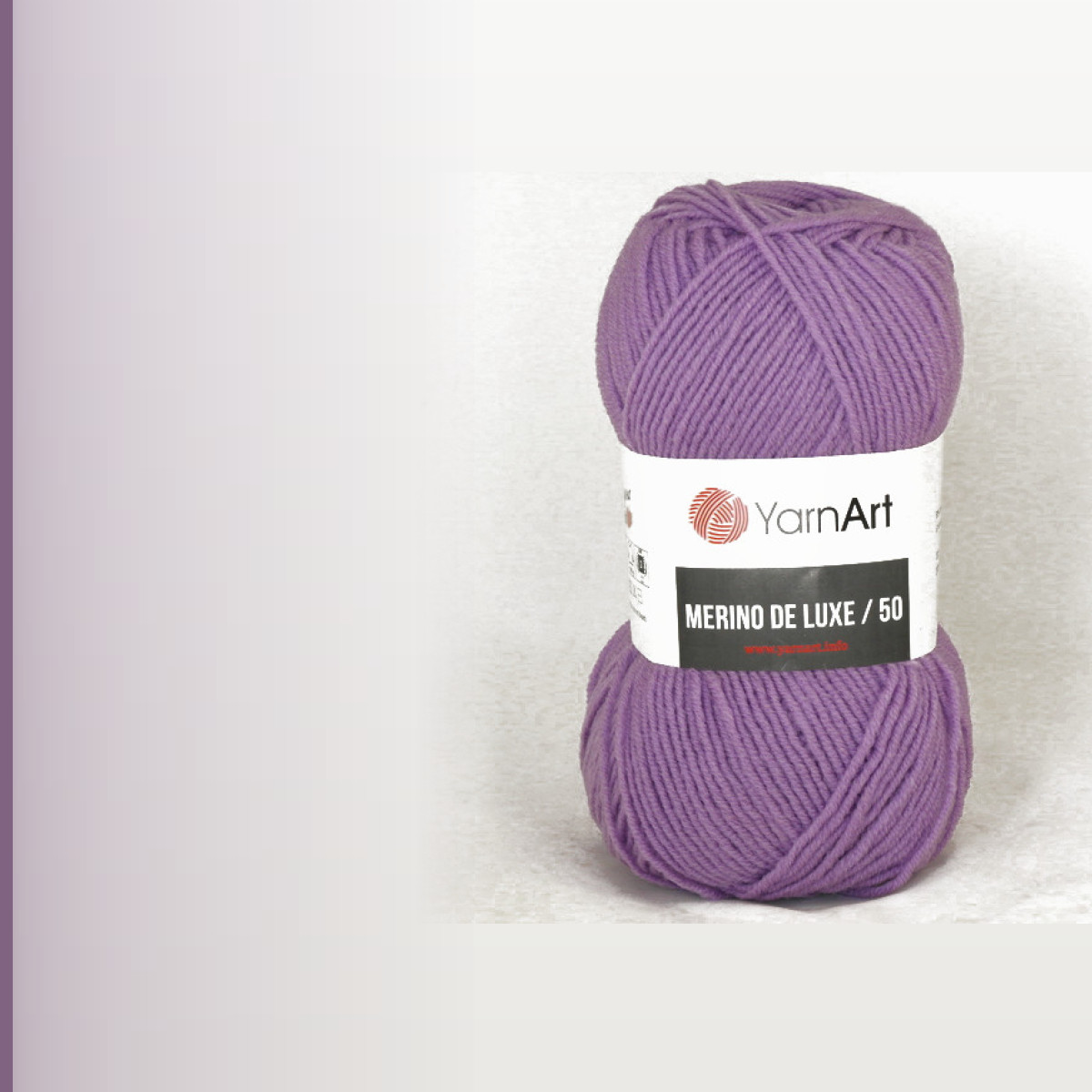 Merino de luxe 50, сиреневая даль