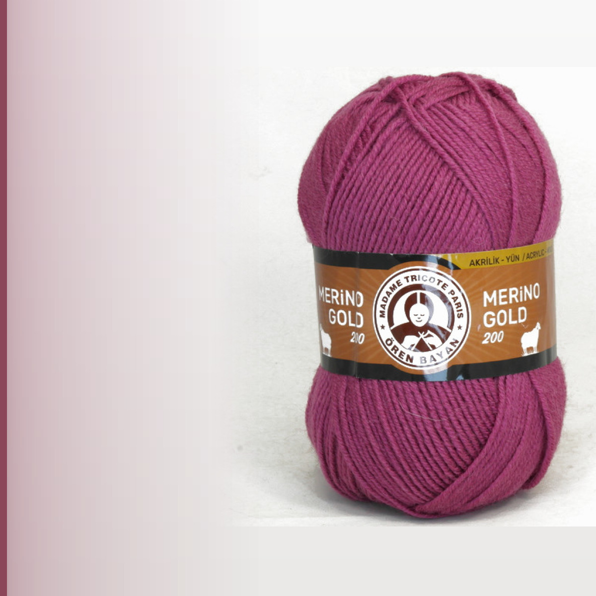 Merino Gold 200, фуксия