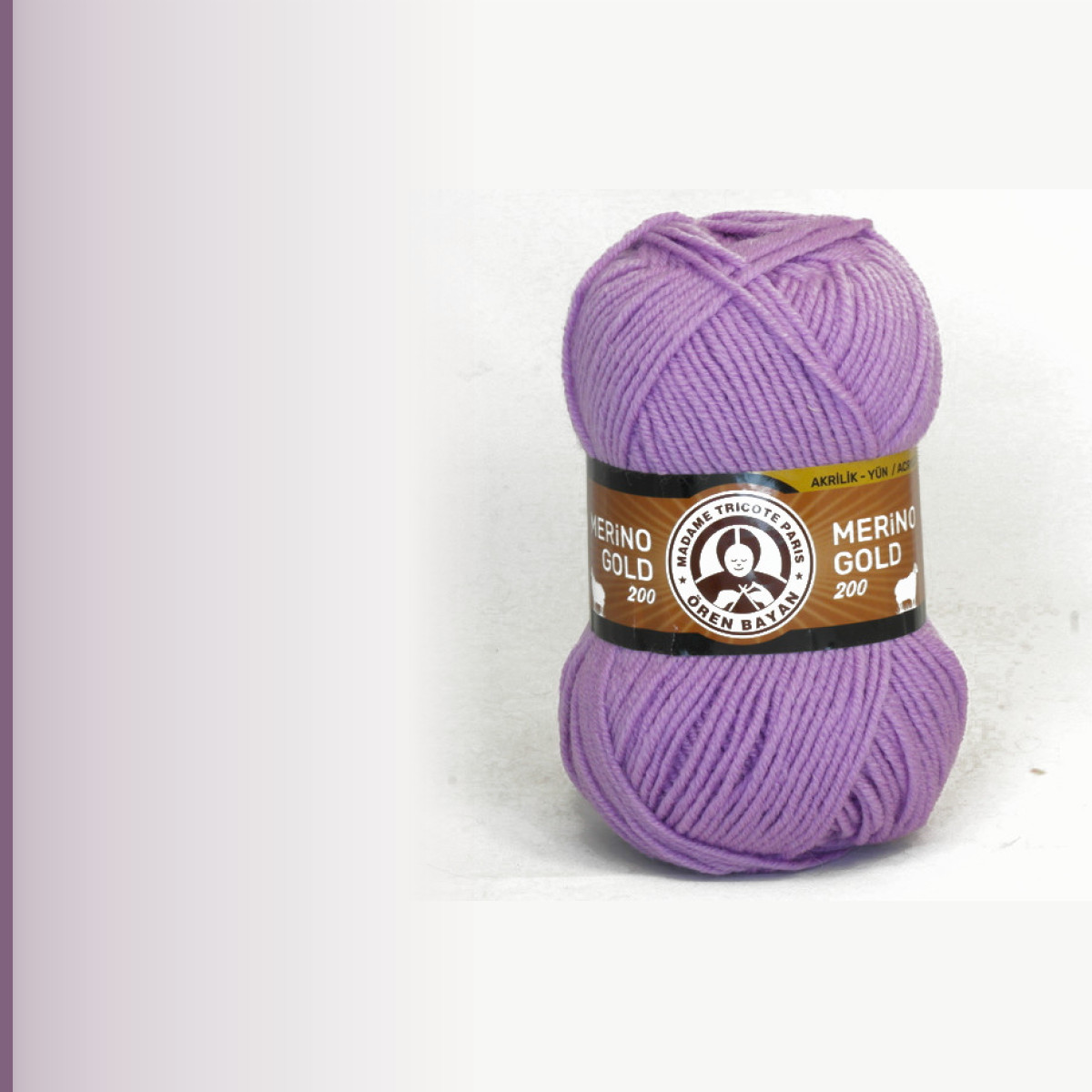 Merino Gold 200, сиреневая даль