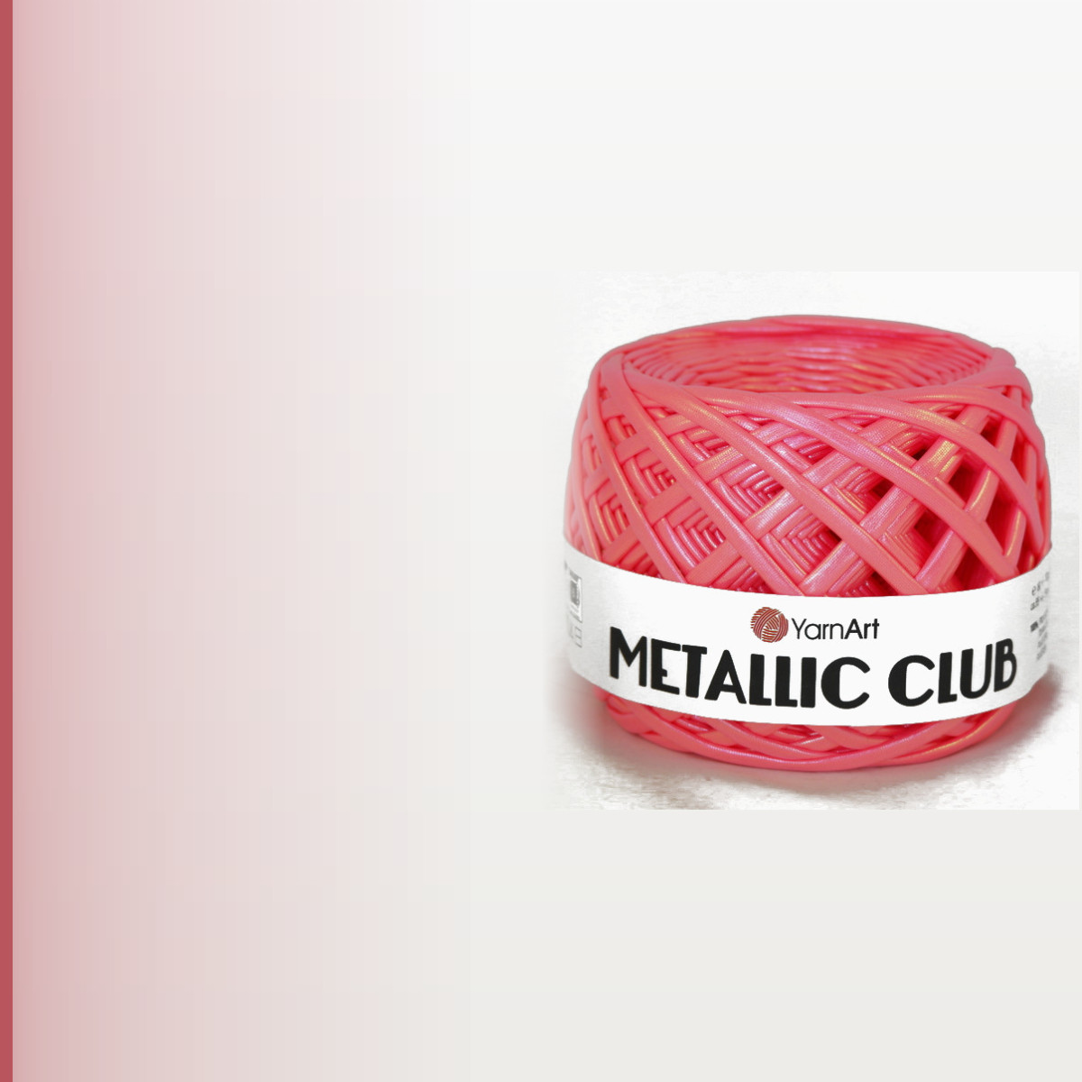 Metallic club, розовый лосось