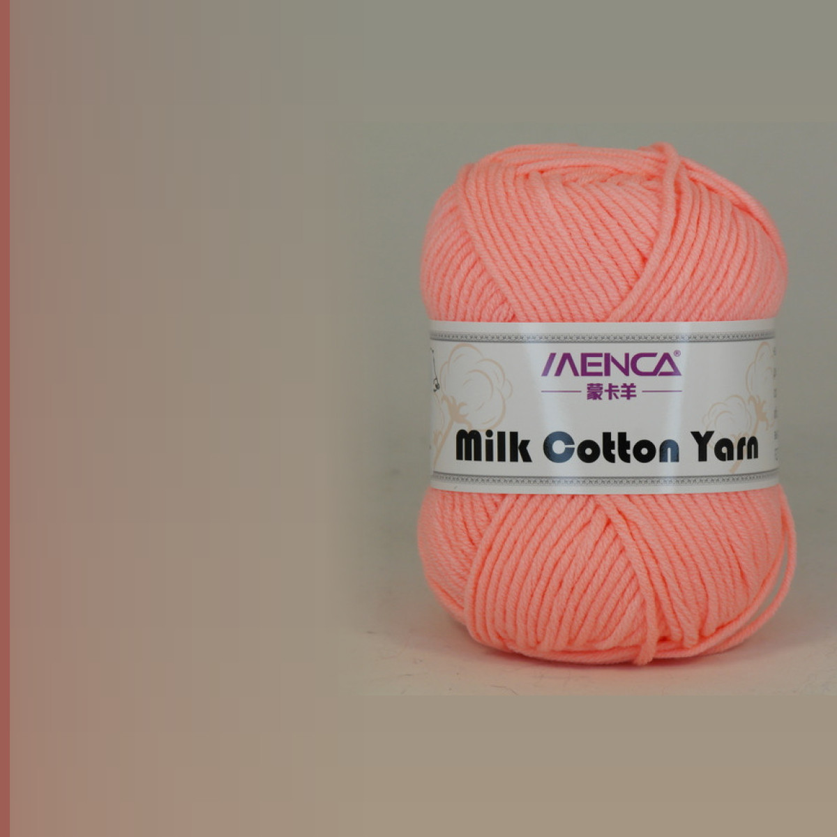 Milk Cotton Yarn, багряный