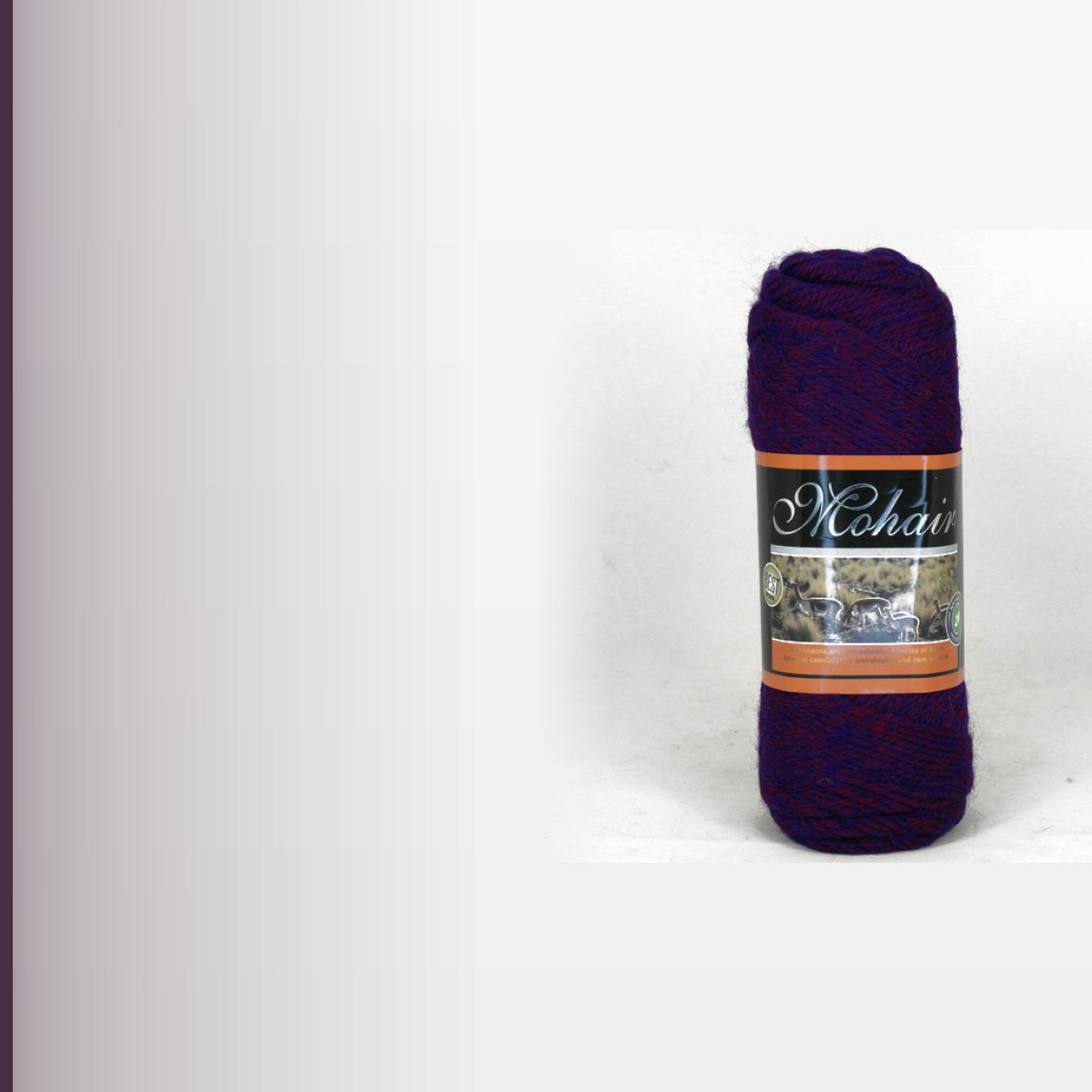 Mohair, фиолетовый меланж