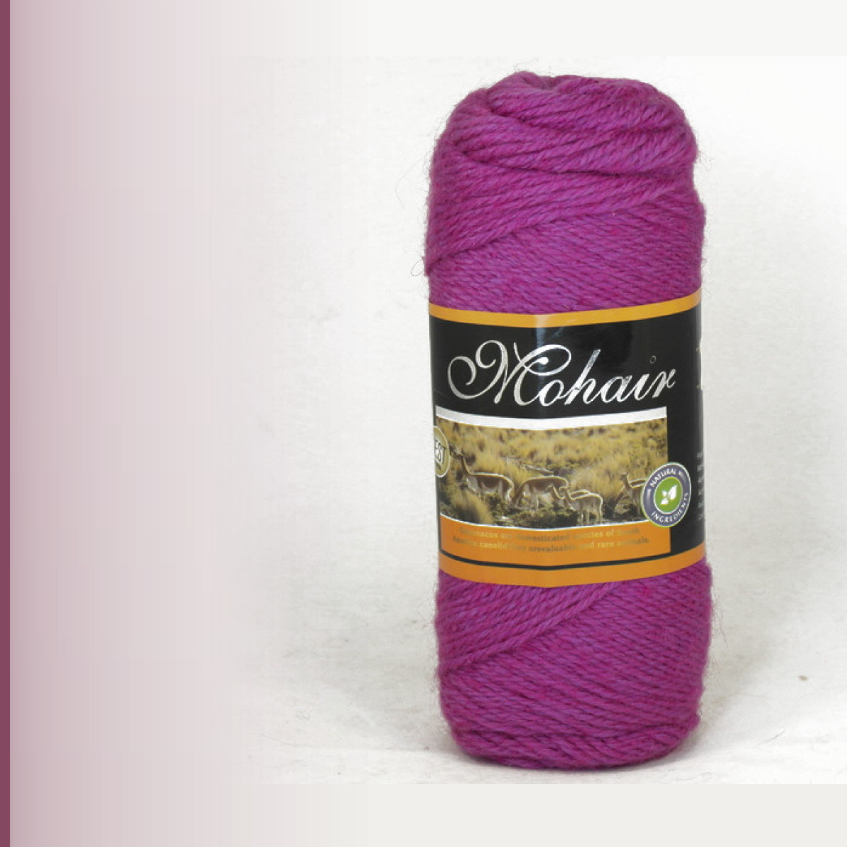 Mohair, лиловый меланж