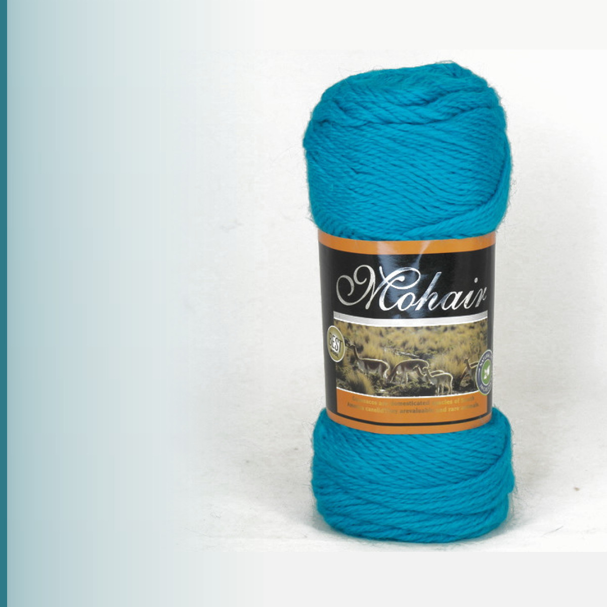 Mohair, бирюзово-голубой