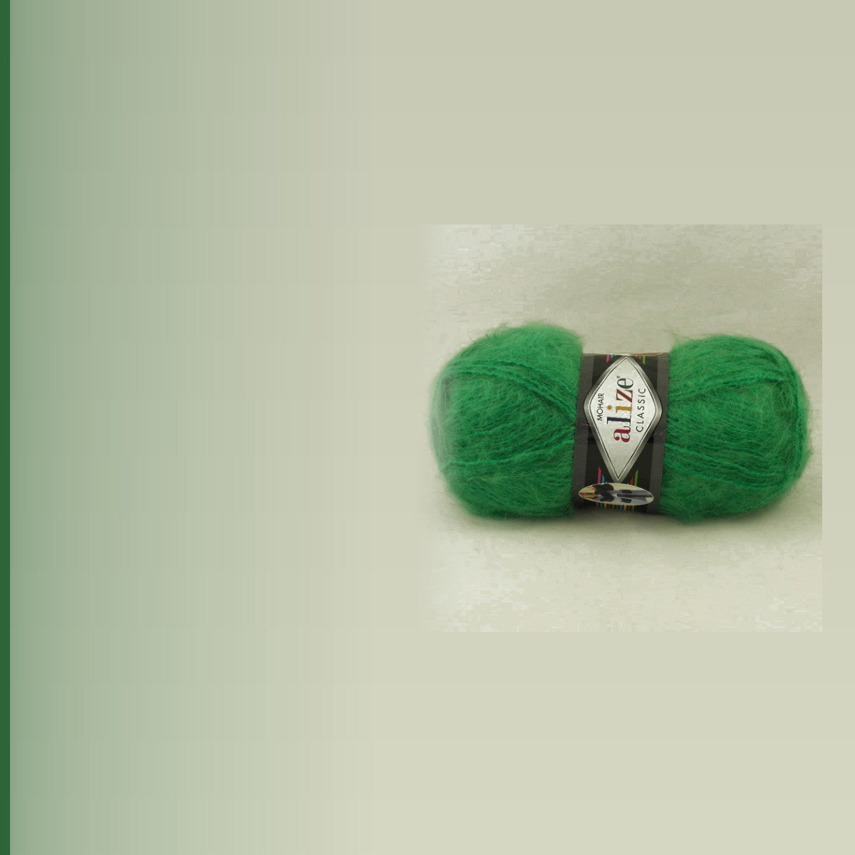 Mohair classik new, классический зелёный