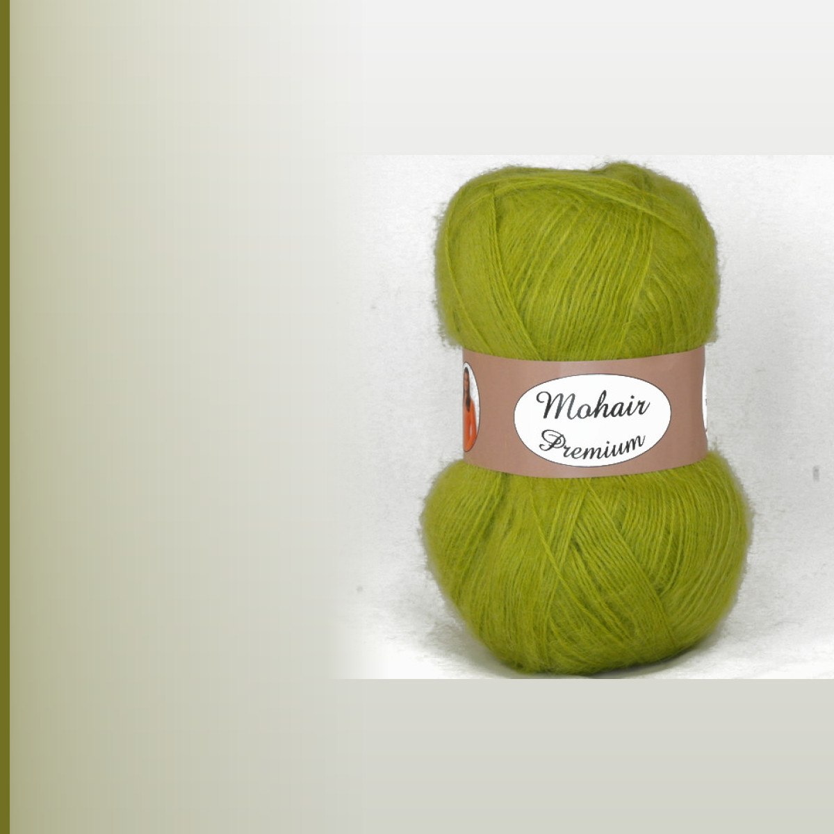 Mohair Premium, светло-фисташковый