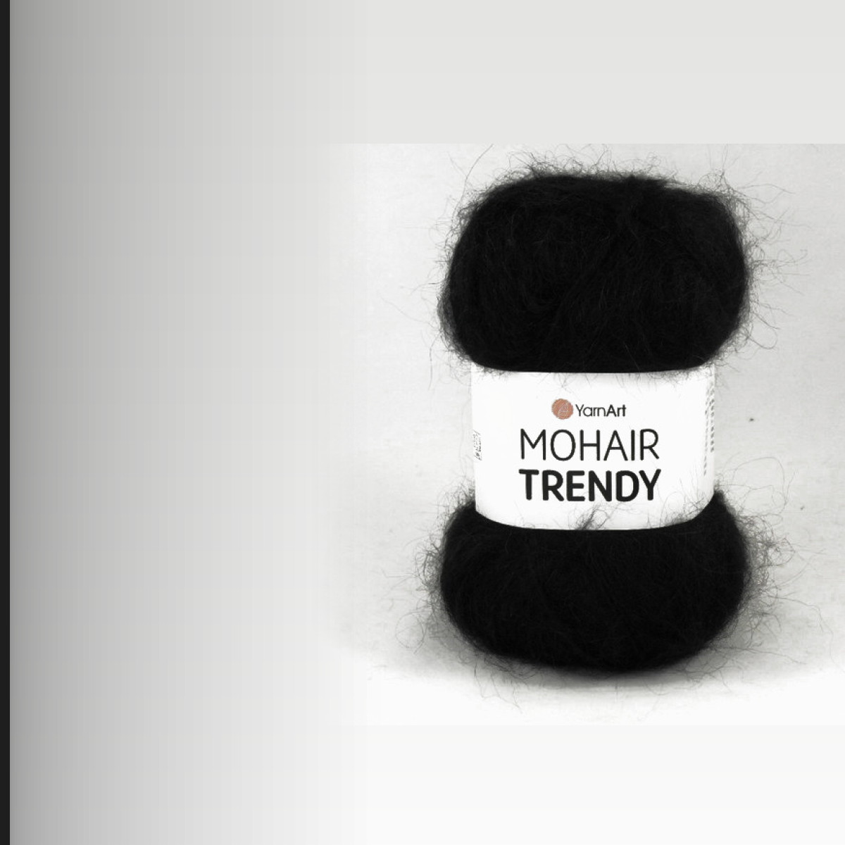 MOHAIR TRENDY, чёрный