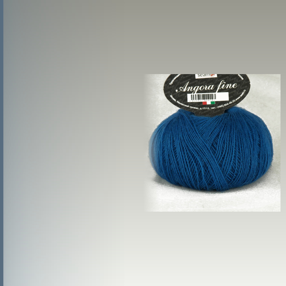 Angora fine, светлый василёк