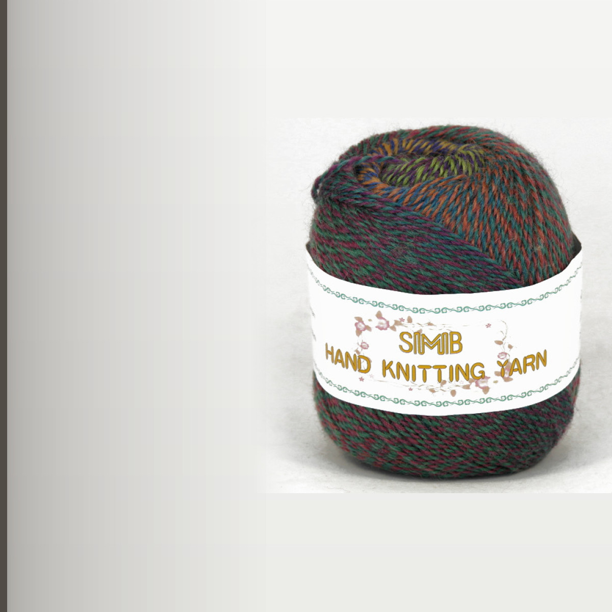 Multicolor blend yarn № 16, мультиколор 01