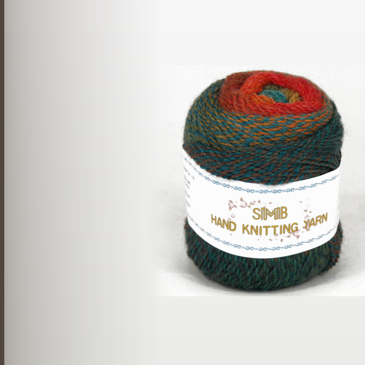Multicolor blend yarn № 16, мультиколор 10