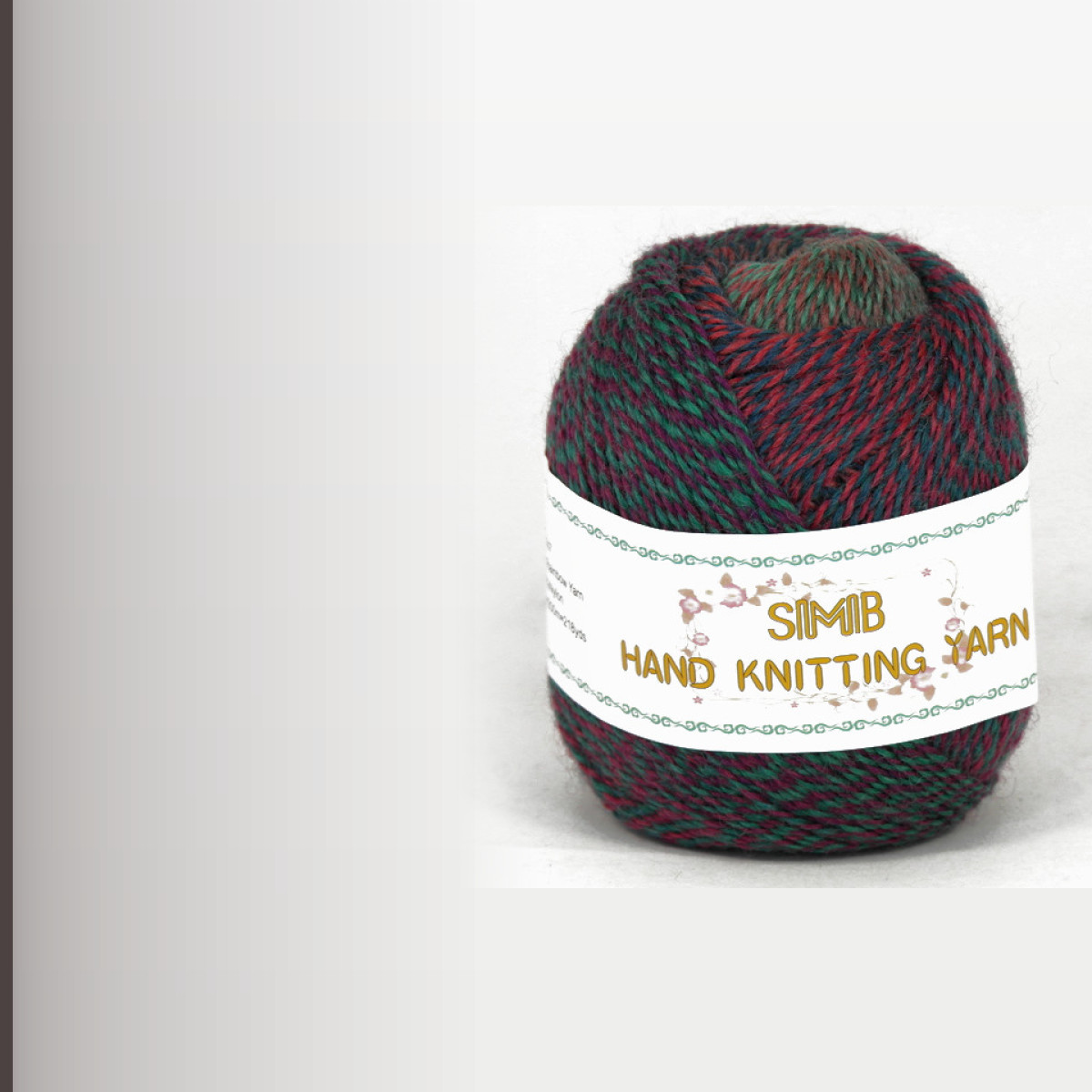 Multicolor blend yarn № 16, мультиколор 20