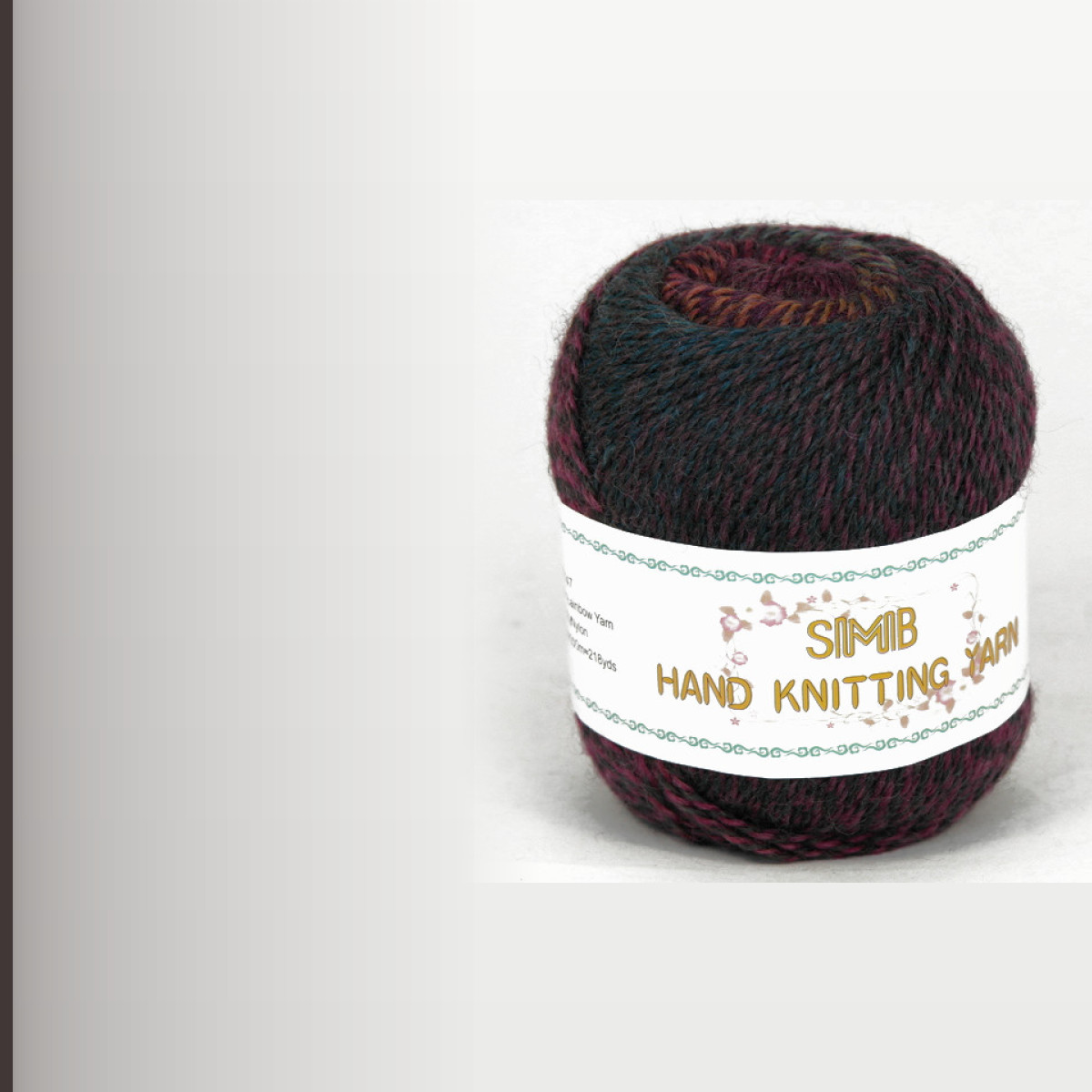 Multicolor blend yarn № 16, мультиколор 22