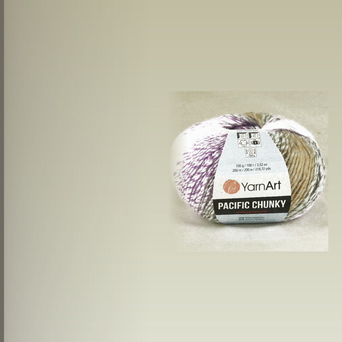 Pacific Chunky, мультиколор 308