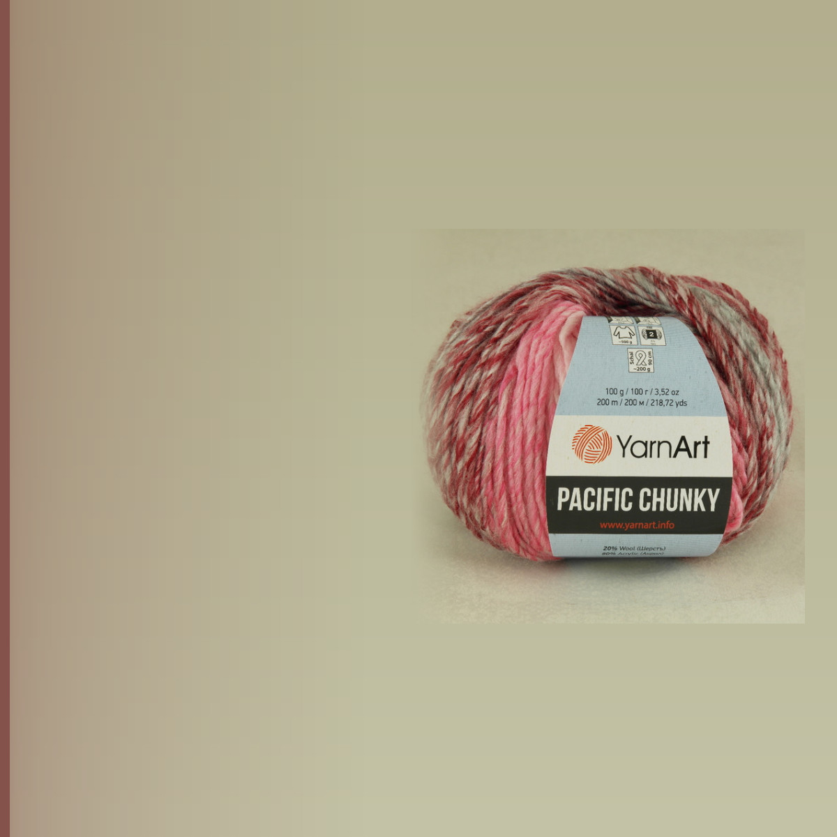 Pacific Chunky, мультиколор 310