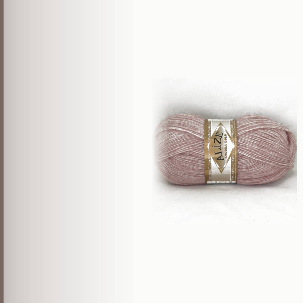 Angora Gold, розово-белый