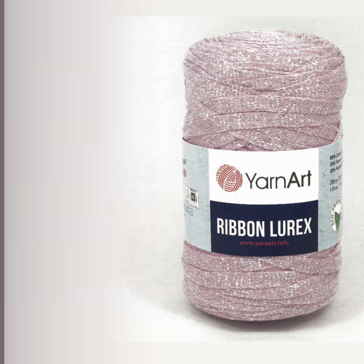 Ribbon Lurex, розовый