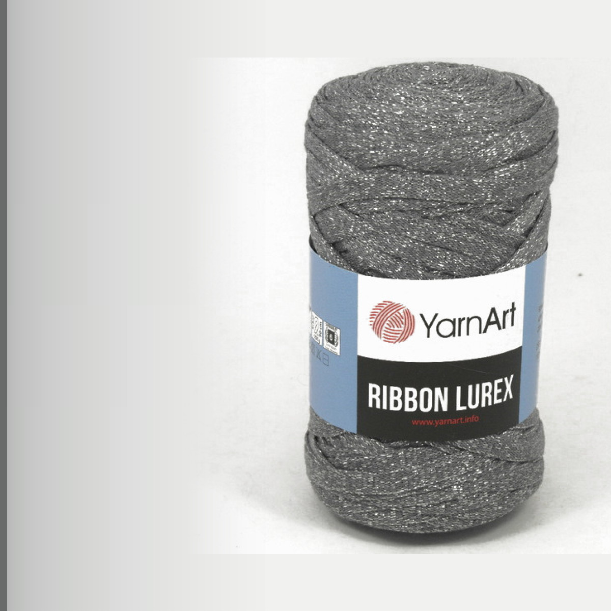 Ribbon Lurex, серый