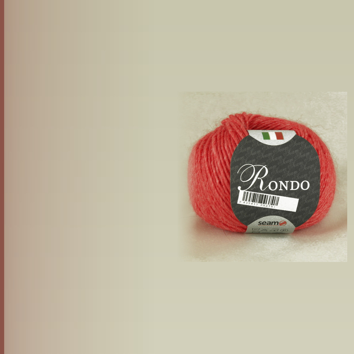 RONDO, красный меланж