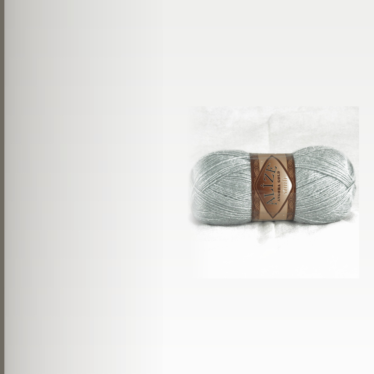 Angora Gold simli, светло-серый 21