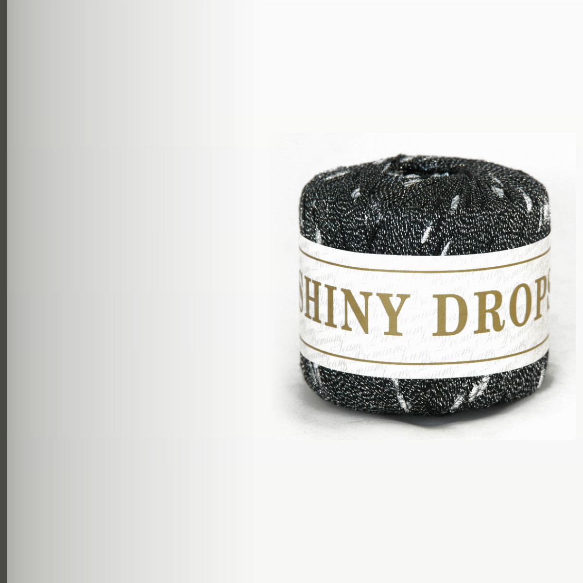 SHINY DROPS, чёрный с серебром