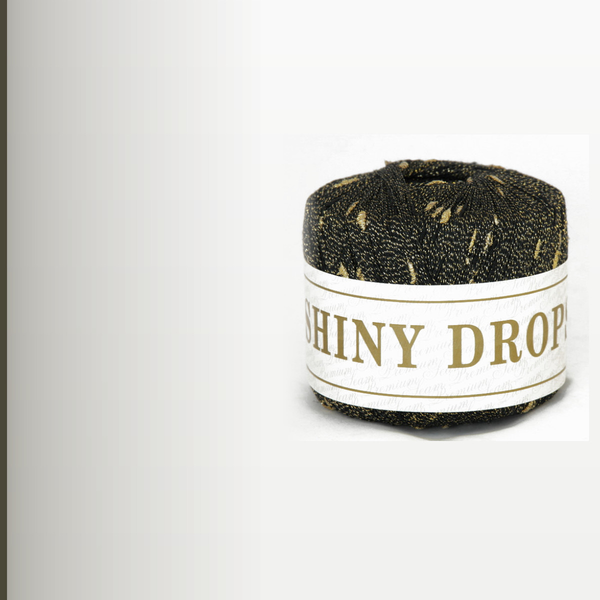 SHINY DROPS, чёрный с золотом
