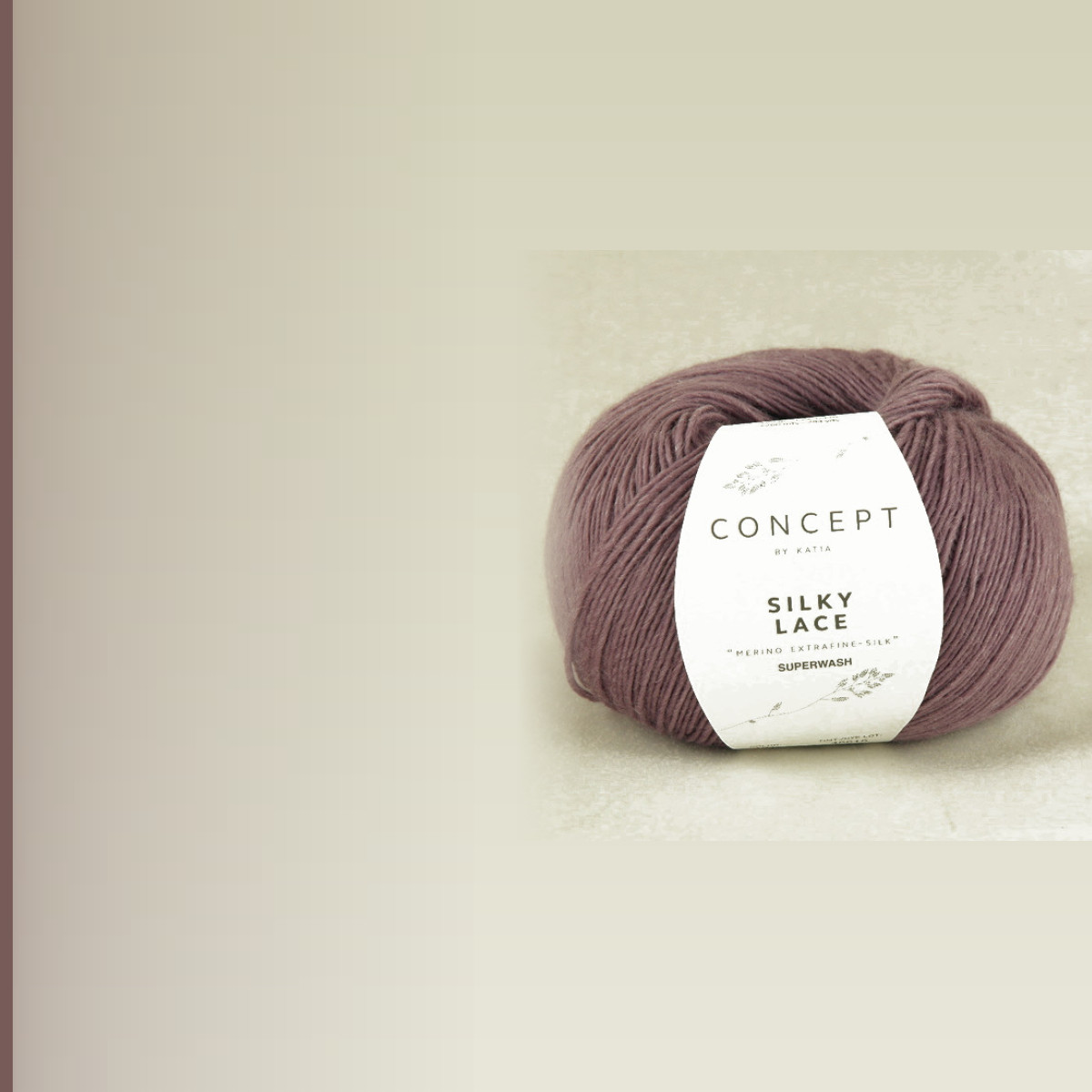 Silky Lace, светлый баклажан